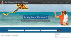 Desktop Screenshot of nhvacationpackages.com
